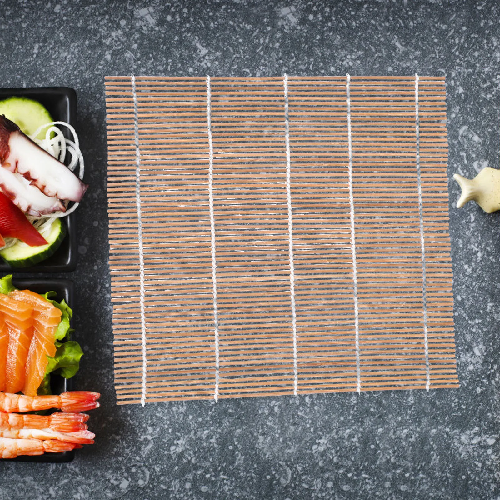 2pcs 24cm Sushi Bamboo Mats Carbonized Material Rolling Design Ideal Gatherings Kitchen Bar Tools
2pcs 24cm Sushi Bamboo Mats Carbonized Material Rolling Design Ideal Gatherings Kitchen Bar Tools