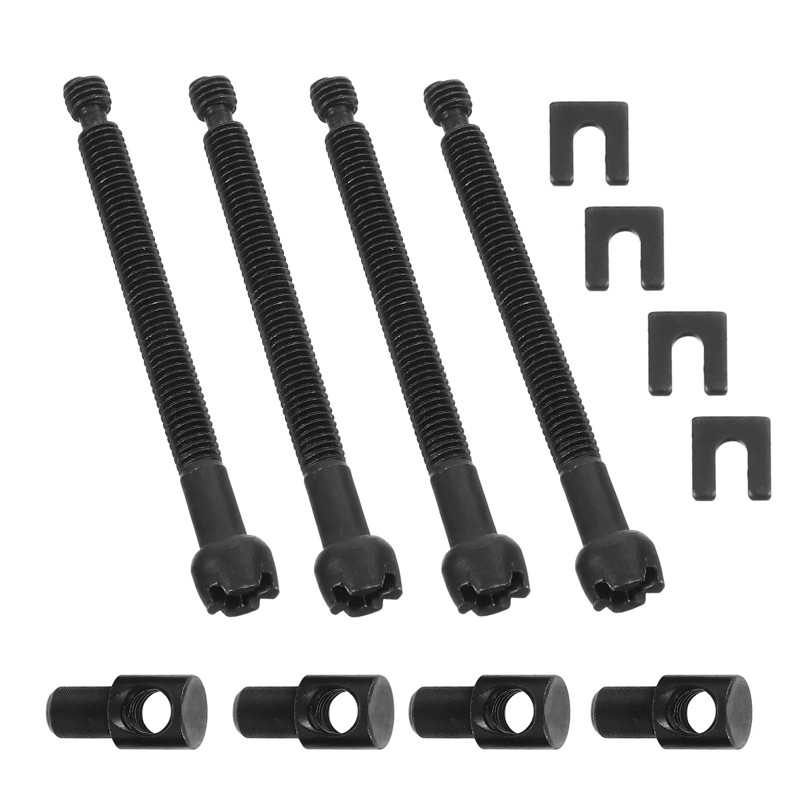 4 set Chainsaw Tensioner Adjuster for 52 58mm Electric Saw Chain Tightening Tool Replacement Parts
4 set Chainsaw Tensioner Adjuster for 52 58mm Electric Saw Chain Tightening Tool Replacement Parts