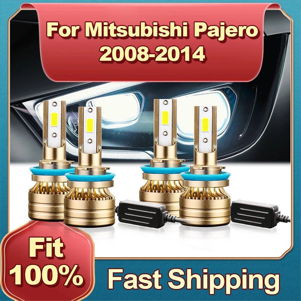 2/4Pcs 30000LM LED Headlight High Power Canbus H11 H9 Turbo Lamp 6000K For Mitsubishi Pajero 2008 2009 2010 2011 2012 2013 2014
2/4Pcs 30000LM LED Headlight High Power Canbus H11 H9 Turbo Lamp 6000K For Mitsubishi Pajero 2008 2009 2010 2011 2012 2013 2014