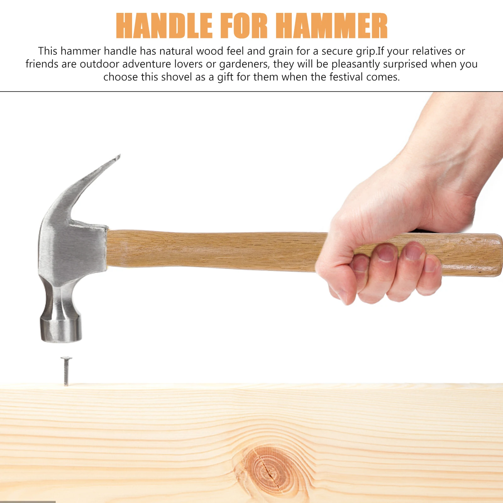 2pcs 37Cm Claw Wooden Handle Anti-Slip Octagon Replacement Handle For Hammer Wood Hammer Grip Durable Garden Tool Gift
2pcs 37Cm Claw Wooden Handle Anti-Slip Octagon Replacement Handle For Hammer Wood Hammer Grip Durable Garden Tool Gift