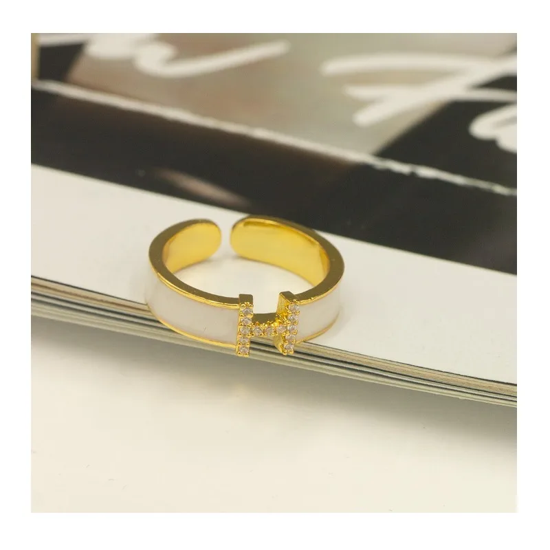 French Letter Ring, Simple Niche Design, High Fashion, Cold Opening Adjustable White Ring
French Letter Ring, Simple Niche Design, High Fashion, Cold Opening Adjustable White Ring