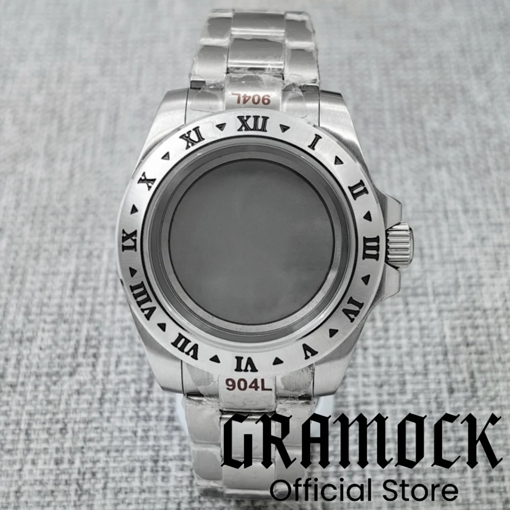 Gramock 40 мм полированный корпус для часов EXP, фиксированный безель, римские цифры, сапфировый ремешок для пескоструйной обработки, подходит для NH34-NH39 ETA2824 PT5000 Miyota DG
Gramock 40 мм полированный корпус для часов EXP, фиксированный безель, римские цифры, сапфировый ремешок для пескоструйной обработки, подходит для NH34-NH39 ETA2824 PT5000 Miyota DG