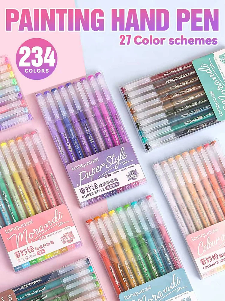 Large-Capacity Colored Drawing Gel Pen Set, 6-Piece Set, 0.6mm Fine Tip, 28 Color Series Including Morandi / Skin Tones, Smooth Ink Output Without Smudging, Suitable for Journaling, Doodling, Illustration Drawing, Note-Taking, and Marking, Creative Statio
Large-Capacity Colored Drawing Gel Pen Set, 6-Piece Set, 0.6mm Fine Tip, 28 Color Series Including Morandi / Skin Tones, Smooth Ink Output Without Smudging, Suitable for Journaling, Doodling, Illustration Drawing, Note-Taking, and Marking, Creative Statio