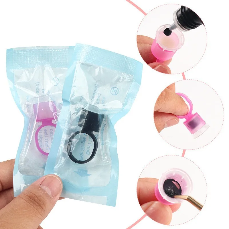 20 Pcs Glass Pigment Color Black Rings with 50 Pcs Tattoo With Sponge Accupoint Series Tattoo Ink Cups / Ink Rings
20 Pcs Glass Pigment Color Black Rings with 50 Pcs Tattoo With Sponge Accupoint Series Tattoo Ink Cups / Ink Rings