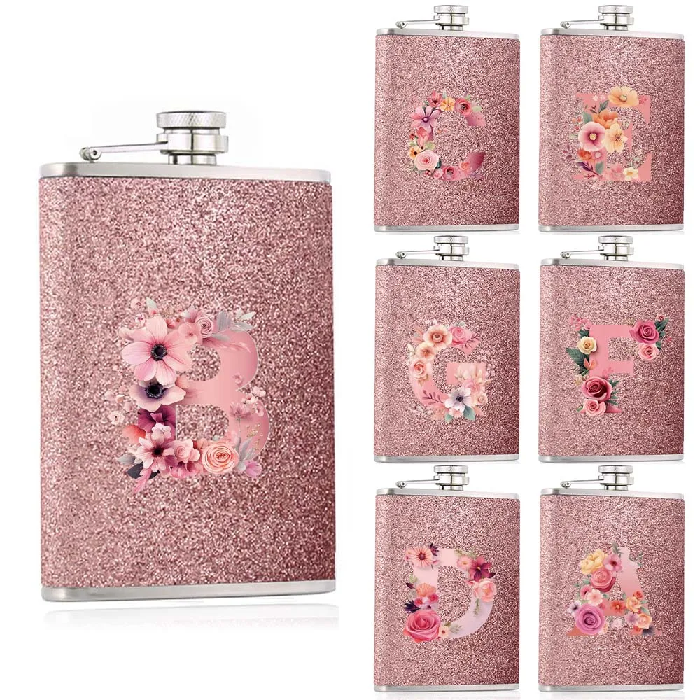 Portable Metal Wine Jug Stainless Steel Leak Proof Wine Bottle Wine and Whiskey Storage Container Kitchen Tool Pink Rose Pattern
Portable Metal Wine Jug Stainless Steel Leak Proof Wine Bottle Wine and Whiskey Storage Container Kitchen Tool Pink Rose Pattern