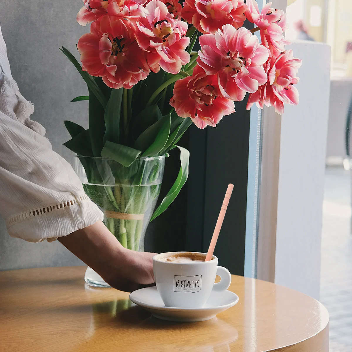 12 шт. 15 см деревянный стержень для перемешивания, деревянная палочка для медового джема, кремовых продуктов, портативный кухонный инструмент для смешивания, кофе
12 шт. 15 см деревянный стержень для перемешивания, деревянная палочка для медового джема, кремовых продуктов, портативный кухонный инструмент для смешивания, кофе