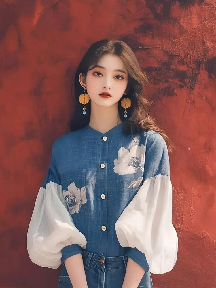 French Fashion Ladies Nice Chiffon Shirts Blouses Women Tops Female Woman Button Up Shirt Girls Long Sleeve Blouse BVAL3827
French Fashion Ladies Nice Chiffon Shirts Blouses Women Tops Female Woman Button Up Shirt Girls Long Sleeve Blouse BVAL3827