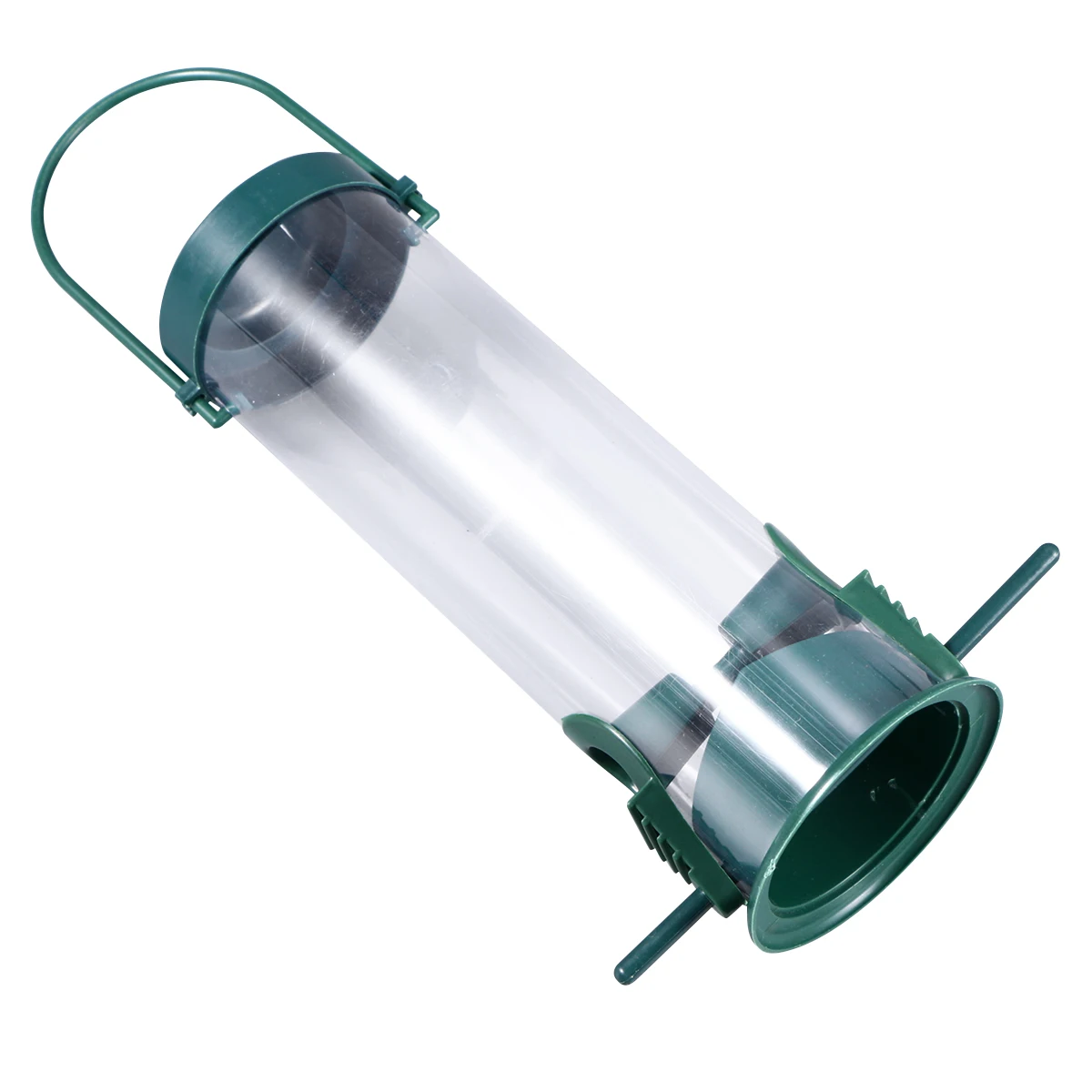 Squirrel Proof Durable Plastic Bird Feeder With Comfort Perches Clear Housing Transparent Tube Feeding Tool
Squirrel Proof Durable Plastic Bird Feeder With Comfort Perches Clear Housing Transparent Tube Feeding Tool