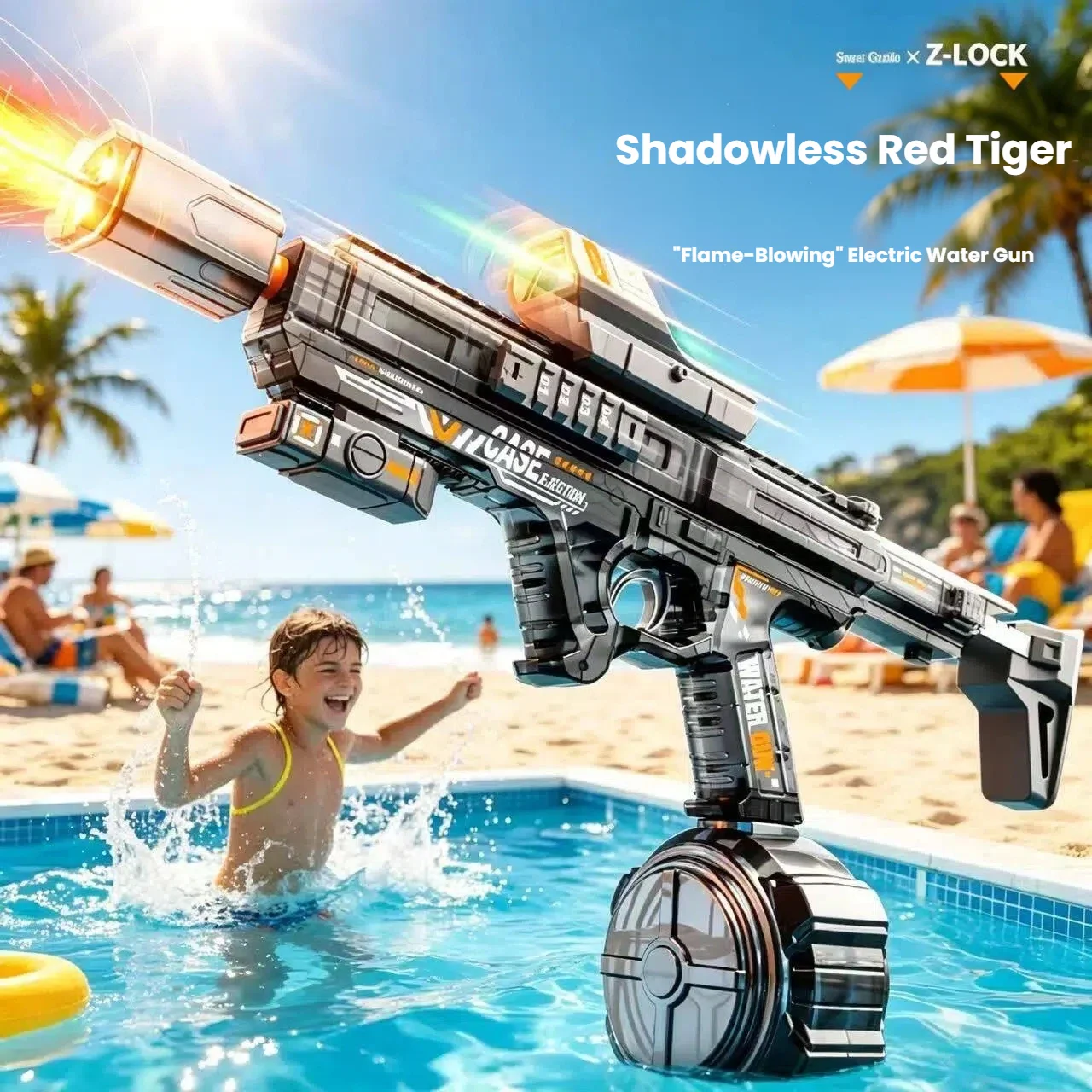 Led Light Emitting Electric Water Gun Toys Children Automatic Sensor Lights Water Pistol Summer Outdoor Beach Pool Toy for Kids
Led Light Emitting Electric Water Gun Toys Children Automatic Sensor Lights Water Pistol Summer Outdoor Beach Pool Toy for Kids