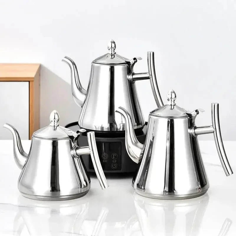1/1.5/2L Tea Pot With Filter Gold Thicker Stainless Steel Water Kettle Hotel Coffee Pot Restaurant Induction Cooker Tea Kettle
1/1.5/2L Tea Pot With Filter Gold Thicker Stainless Steel Water Kettle Hotel Coffee Pot Restaurant Induction Cooker Tea Kettle