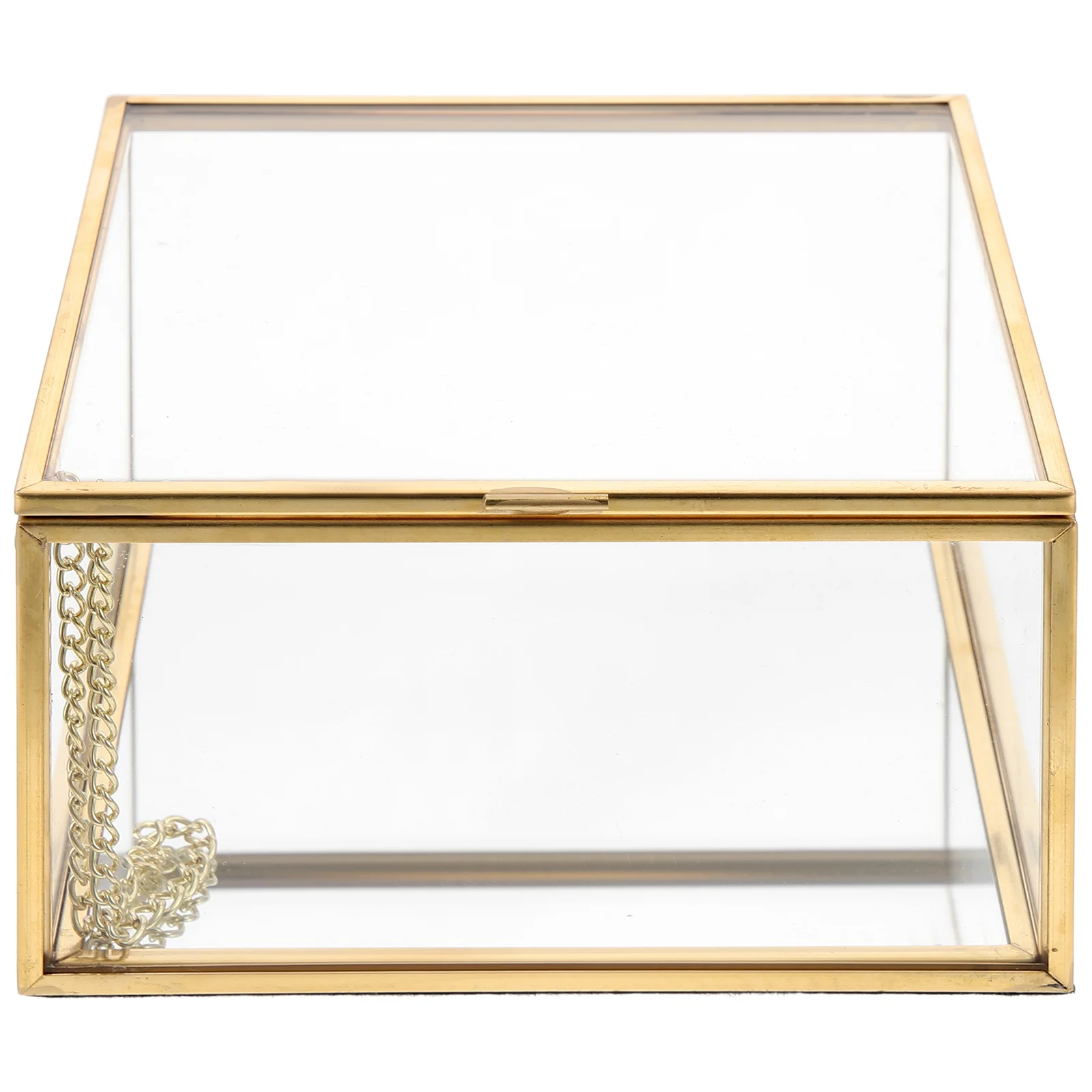 Clear Glass Jewelry Display Box Vintage Style Dustproof Jewelry Organizer for Rings Earrings Necklaces Bracelets Home Use
Clear Glass Jewelry Display Box Vintage Style Dustproof Jewelry Organizer for Rings Earrings Necklaces Bracelets Home Use