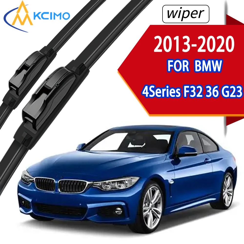 Premium High-Density Rubber Front Windscreen Wiper Blades Perfect Fit for BMW 4Series F32 36 G23 2013-2020.
Premium High-Density Rubber Front Windscreen Wiper Blades Perfect Fit for BMW 4Series F32 36 G23 2013-2020.
