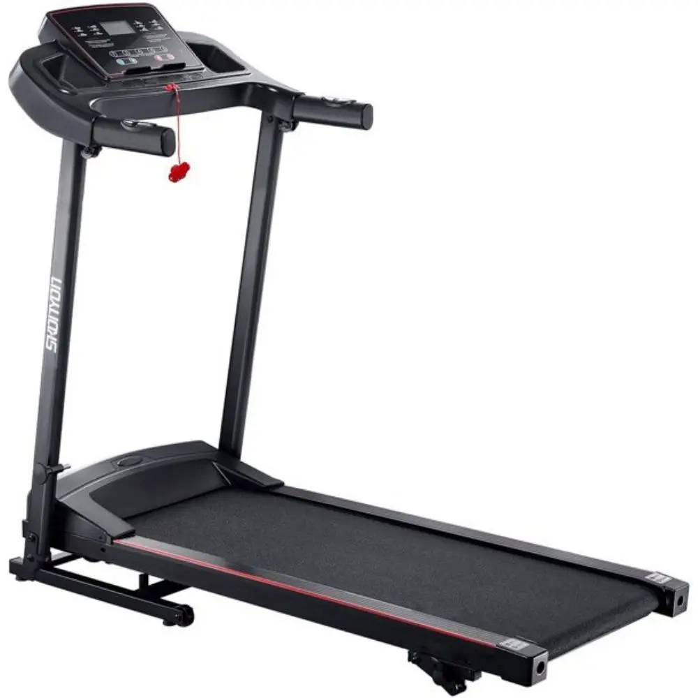 Folding Treadmill,2.0 HP Multi-Functional LED Display Electric Folding Treadmill for Home Use With Speaker and Cup Holder
Folding Treadmill,2.0 HP Multi-Functional LED Display Electric Folding Treadmill for Home Use With Speaker and Cup Holder