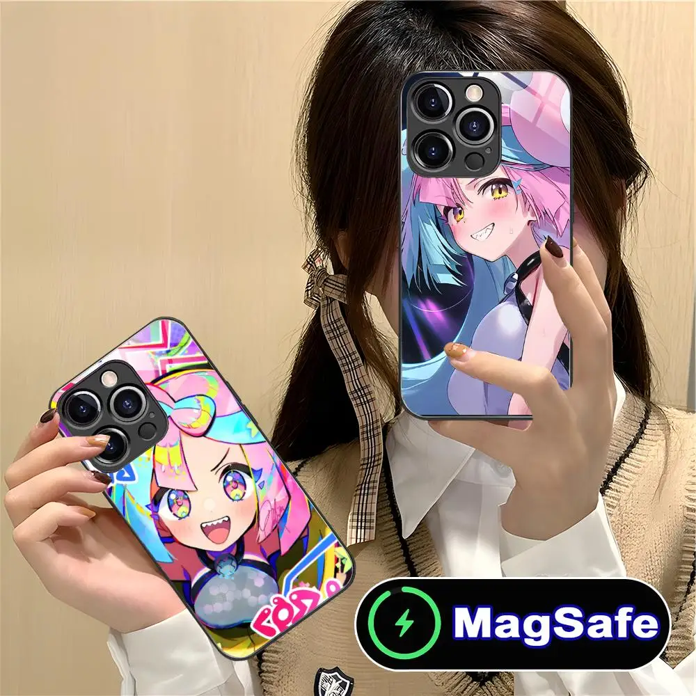 Чехол для телефона с аниме-дизайном Iono для iPhone 17 16 15 14 13 12 11 Air Pro Max Plus Mini, стеклянный, цветной, с поддержкой MagSafe
Чехол для телефона с аниме-дизайном Iono для iPhone 17 16 15 14 13 12 11 Air Pro Max Plus Mini, стеклянный, цветной, с поддержкой MagSafe