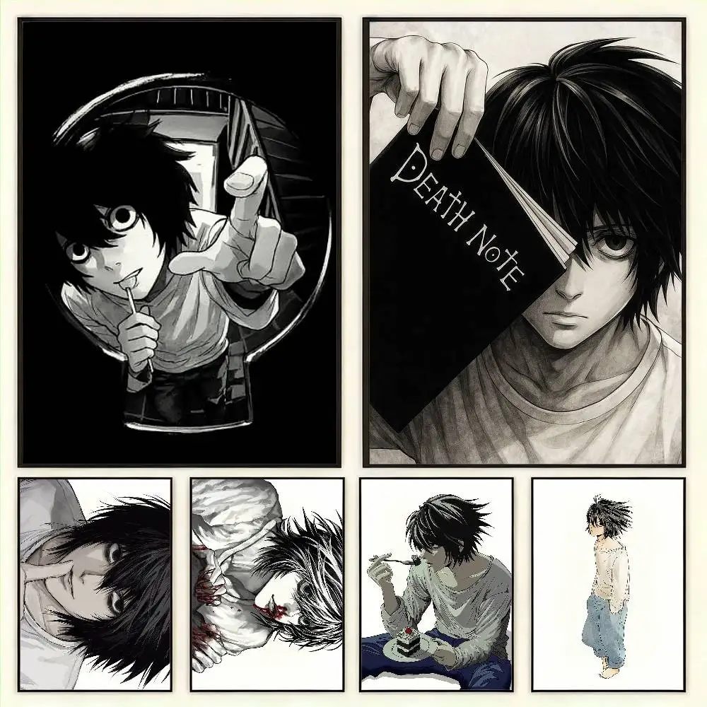 Anime DEATH NOTE Poster HD Quality Wall Art Retro Posters For Home Room Wall Decor Self Adhesive
Anime DEATH NOTE Poster HD Quality Wall Art Retro Posters For Home Room Wall Decor Self Adhesive