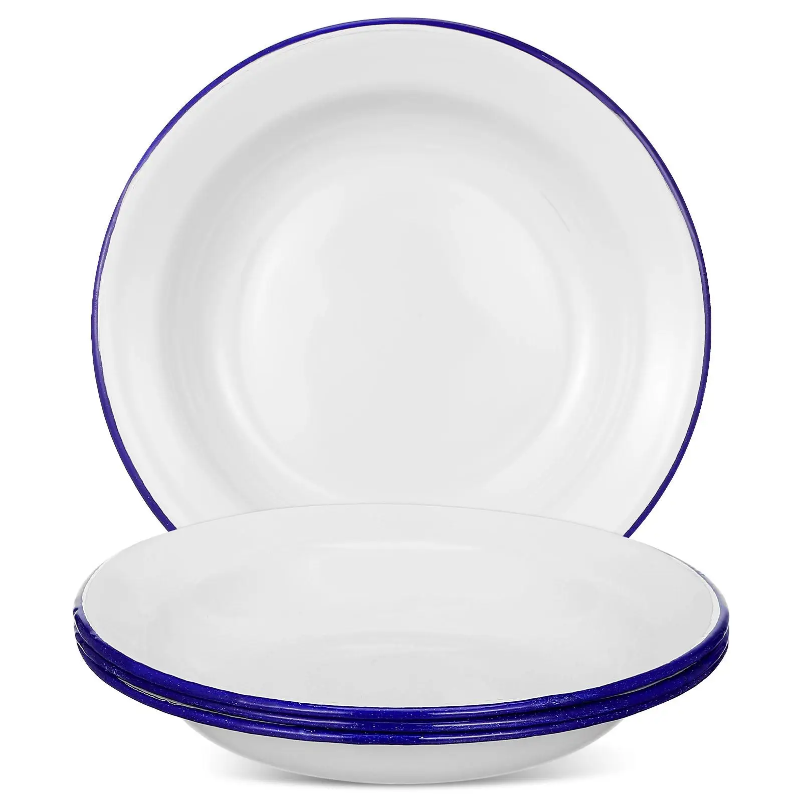 4 Pcs Enamel Plates Shaped White Retro Tableware Trays for Serving Fruit Snacks Dessert Cakes Decorative Containers Sturdy
4 Pcs Enamel Plates Shaped White Retro Tableware Trays for Serving Fruit Snacks Dessert Cakes Decorative Containers Sturdy