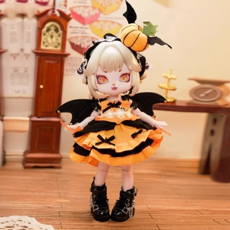 В наличии подлинная Come4free мятная одежда десертная повседневная японская серия в стиле Хэллоуина милая кукольная одежда аниме фигурки Bjd
В наличии подлинная Come4free мятная одежда десертная повседневная японская серия в стиле Хэллоуина милая кукольная одежда аниме фигурки Bjd