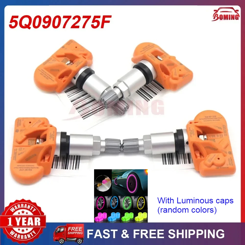 4Pcs/lot 5Q0907275F New TPMS Tire Pressure Sensor 433Mhz For Audi Q7 Q5 Volkswagen Beetle Passat Porsche 911 Cayenne Bentley
4Pcs/lot 5Q0907275F New TPMS Tire Pressure Sensor 433Mhz For Audi Q7 Q5 Volkswagen Beetle Passat Porsche 911 Cayenne Bentley
