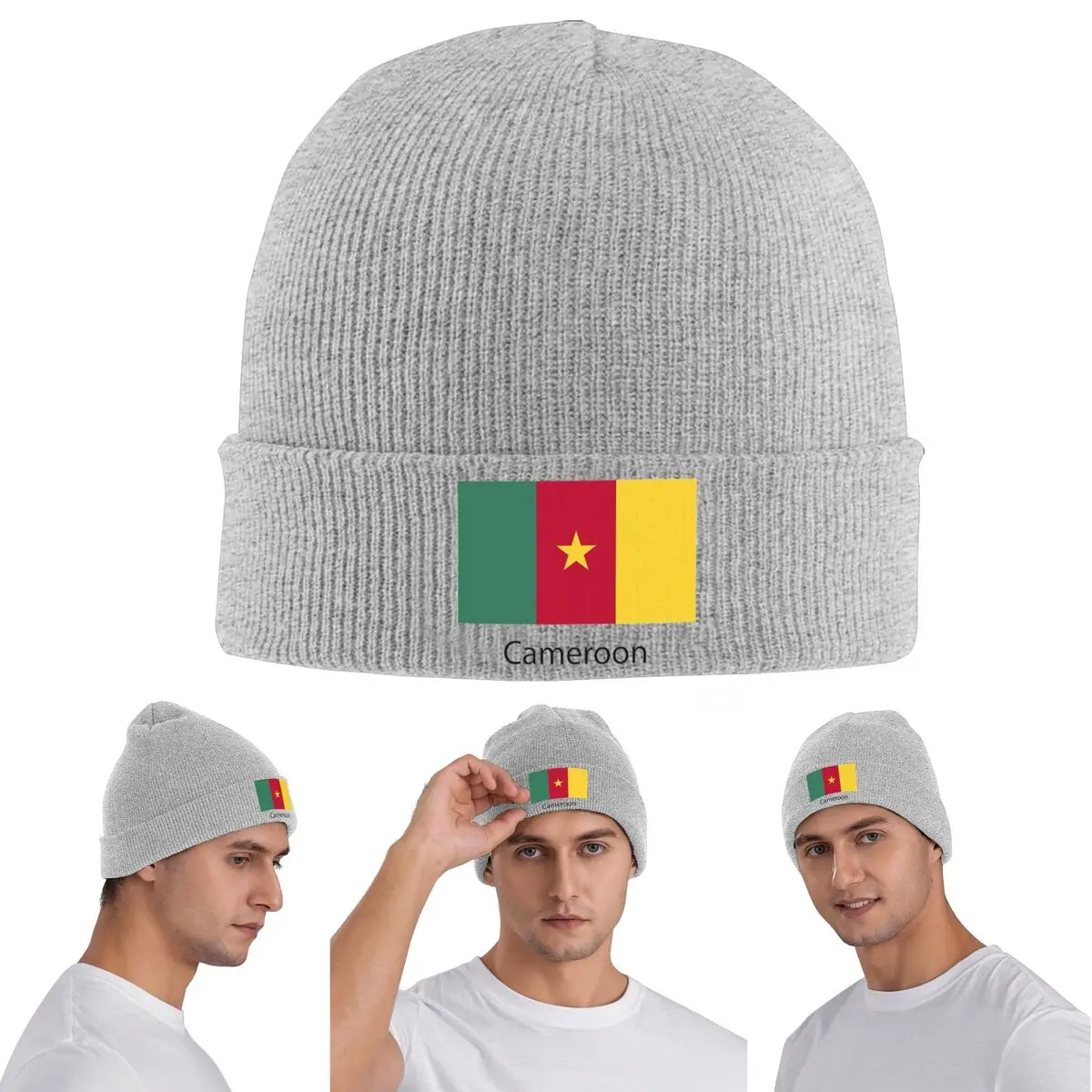 Flag Of Cameroon Pattern Warm Knitted Cap Winter Knit Bonnet Hat Skullies Beanies Hip Hop Caps for Unisex
Flag Of Cameroon Pattern Warm Knitted Cap Winter Knit Bonnet Hat Skullies Beanies Hip Hop Caps for Unisex