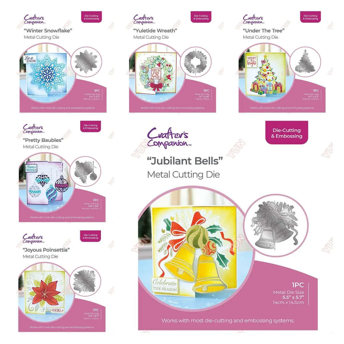 Pretty Baubles Wreath Metal Cutting Dies for DIY Scrapbooking Album Paper Card Jubilant Bells 
Pretty Baubles Wreath Metal Cutting Dies for DIY Scrapbooking Album Paper Card Jubilant Bells