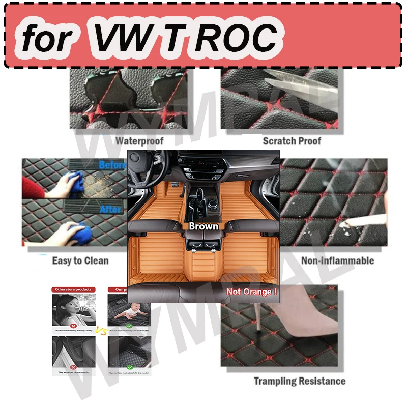 LUXURY Car Floor Mats For VW T ROC 2020~2022 AUTO DropShipping
LUXURY Car Floor Mats For VW T ROC 2020~2022 AUTO DropShipping