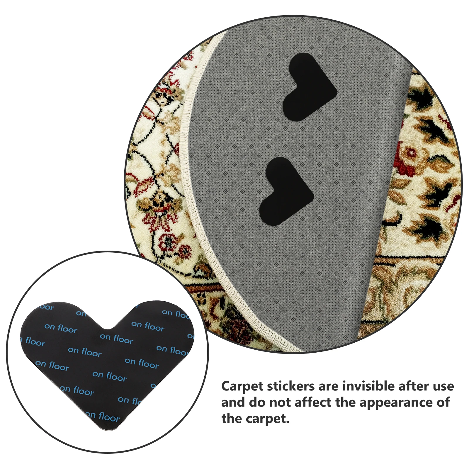 8Pcs Rug Nonslip Tape Carpet Double Sided Tape Strong Hold Prevents Curling Sliding Safe for Area Rugs Over Carpet
8Pcs Rug Nonslip Tape Carpet Double Sided Tape Strong Hold Prevents Curling Sliding Safe for Area Rugs Over Carpet