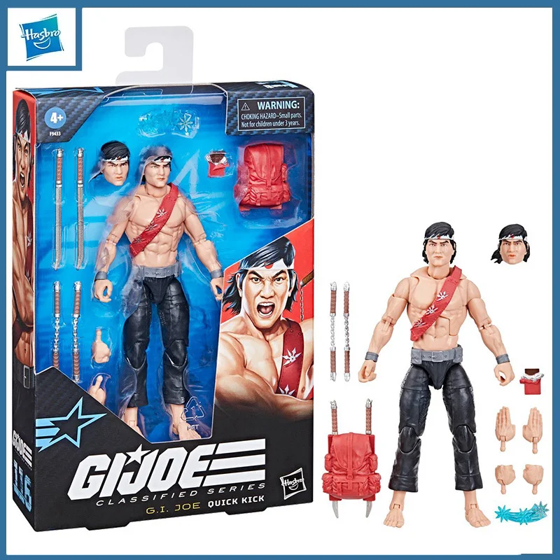 Hasbro Original Genuine G.I. Joe 1/12 Classified Series Quick Kick Action Figure Toys for Boys Gift Collectible Model Ornaments
Hasbro Original Genuine G.I. Joe 1/12 Classified Series Quick Kick Action Figure Toys for Boys Gift Collectible Model Ornaments