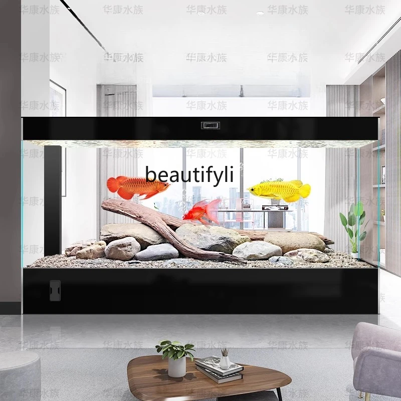 A36 2025 new fish tank living room ultra-white glass large water-free floor-to-ceiling integrated aquarium goldfish tank
A36 2025 new fish tank living room ultra-white glass large water-free floor-to-ceiling integrated aquarium goldfish tank