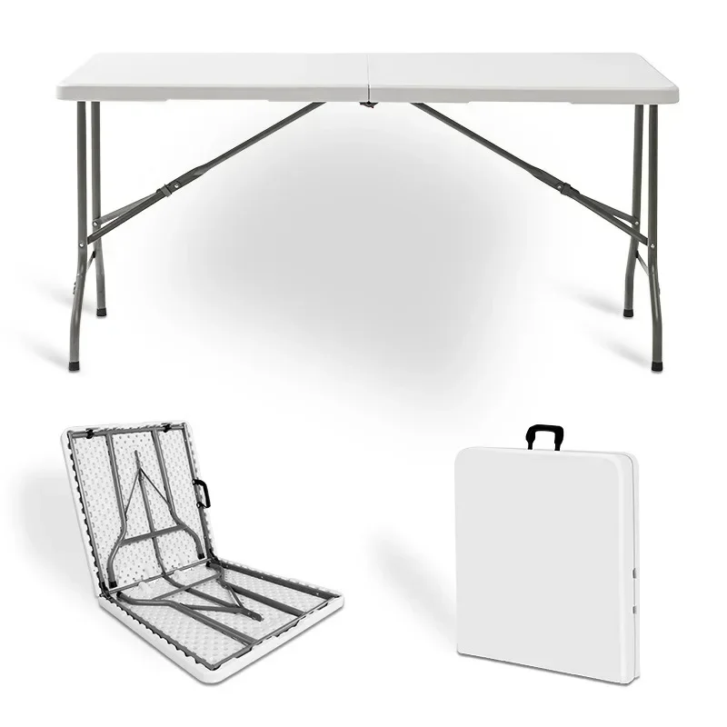 8ft Square Table Outdoor Wedding Folding Dining Table Portable Banquet Party Picnic Camping Plastic White Table
8ft Square Table Outdoor Wedding Folding Dining Table Portable Banquet Party Picnic Camping Plastic White Table