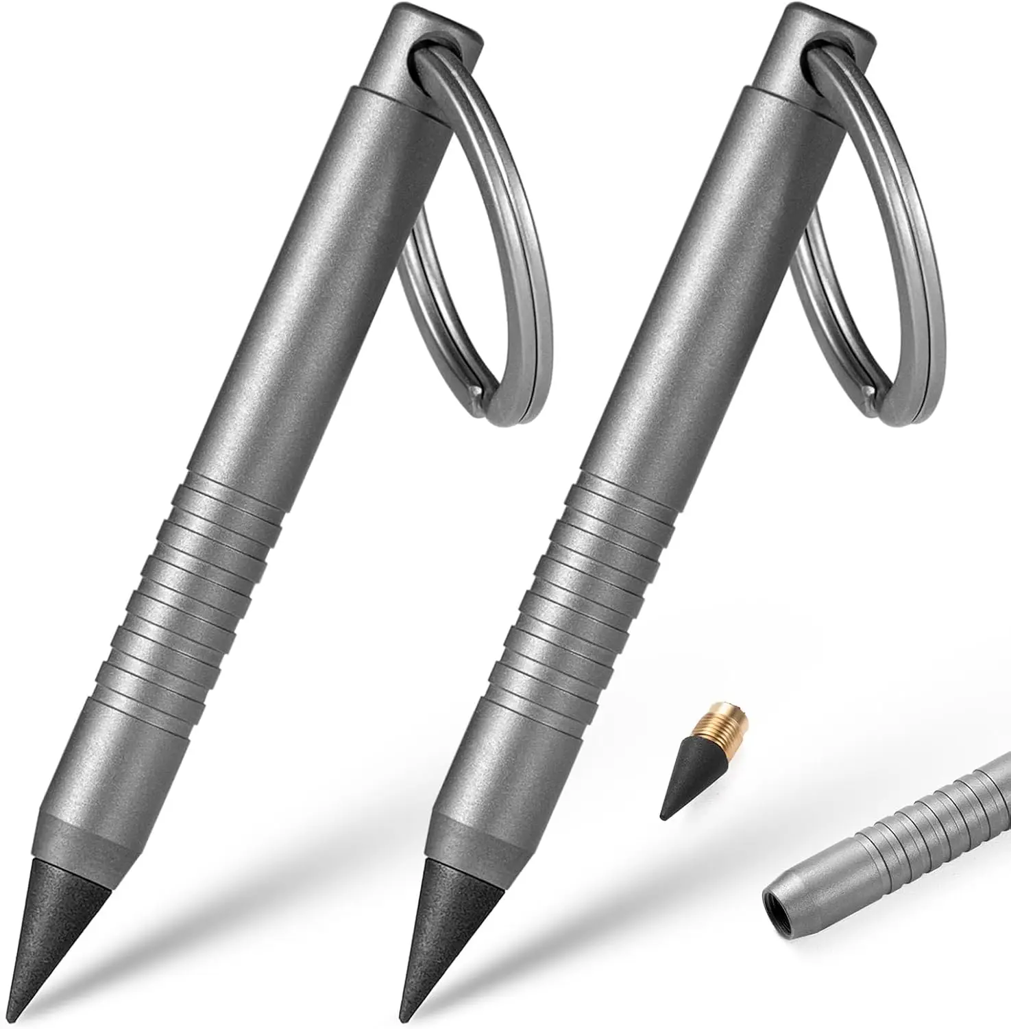 TISUR Titanium Inkless Everlasting Pencil, Reusable Infinite Endless Pencil for Home Office School Writing Drawing
TISUR Titanium Inkless Everlasting Pencil, Reusable Infinite Endless Pencil for Home Office School Writing Drawing