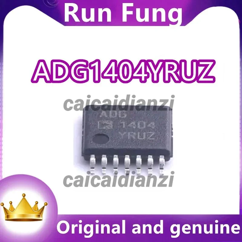 ADG1404YRUZ-REEL7 ADG1404YRUZ 1 Circuit IC Switch 4:1 1.8Ohm 14-TSSOP 5Pcs/Lot New Original
ADG1404YRUZ-REEL7 ADG1404YRUZ 1 Circuit IC Switch 4:1 1.8Ohm 14-TSSOP 5Pcs/Lot New Original