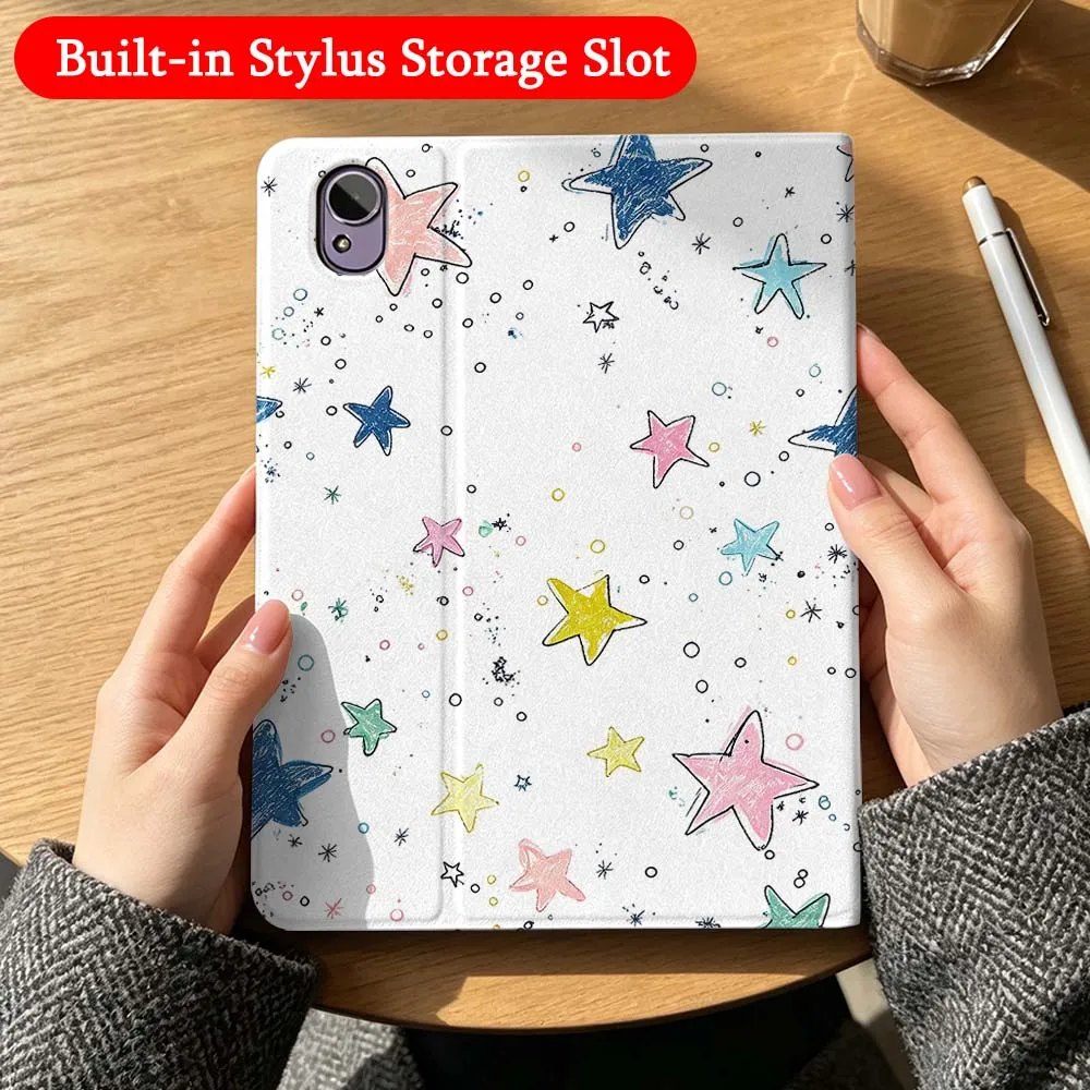 Cute Star Leopard For Huawei Matepad M6 10.8 11 11.5S Pro Air SE Honor Tab 8 9 10 V9 X8 X9 X10 Magic Pad GT 2 3 Tablet Case
Cute Star Leopard For Huawei Matepad M6 10.8 11 11.5S Pro Air SE Honor Tab 8 9 10 V9 X8 X9 X10 Magic Pad GT 2 3 Tablet Case