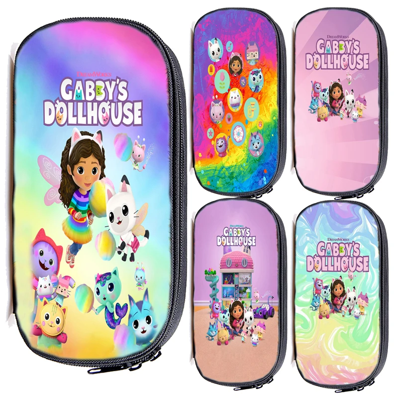 Gabby's Dollhouse Kawaii Pen Bag Gabby Cat Cartoon Student Pencil Box Portable Stationery Case Cosmetics Storage Bag Gifts
Gabby's Dollhouse Kawaii Pen Bag Gabby Cat Cartoon Student Pencil Box Portable Stationery Case Cosmetics Storage Bag Gifts