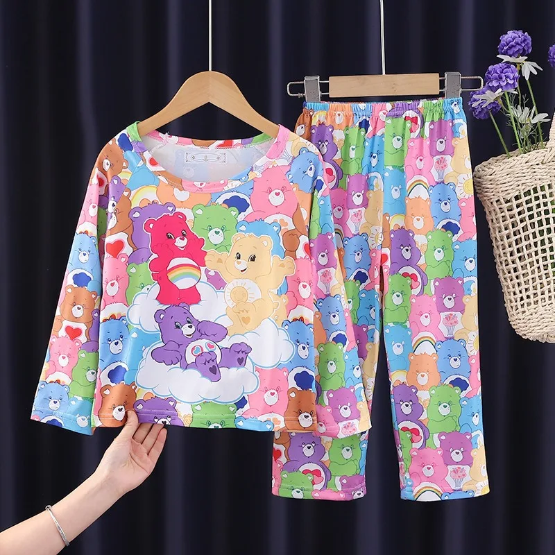 New Cute Cartoon Spring Girls' Pajamas Cute Cartoon Long Sleeve Pants Home Clothes Pajamas Set Baby Girls Pyjamas
New Cute Cartoon Spring Girls' Pajamas Cute Cartoon Long Sleeve Pants Home Clothes Pajamas Set Baby Girls Pyjamas
