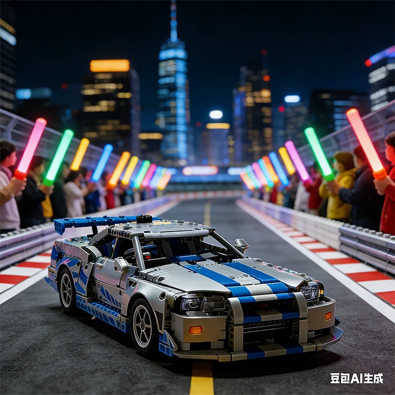 Новый набор 2025 года: Модель спортивного автомобиля God of War GT-R34 (42210), механический конструктор. Подарок на День рождения, Рождество, Хэллоуин.
Новый набор 2025 года: Модель спортивного автомобиля God of War GT-R34 (42210), механический конструктор. Подарок на День рождения, Рождество, Хэллоуин.