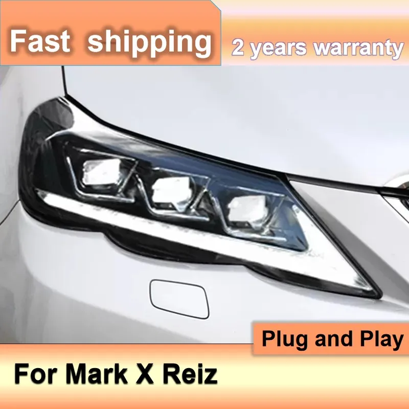 Автомобильные аксессуары для фар Toyota Reiz 2010-2013 Mark X, фара DRL, указатель поворота, объектив проектора дальнего света
Автомобильные аксессуары для фар Toyota Reiz 2010-2013 Mark X, фара DRL, указатель поворота, объектив проектора дальнего света