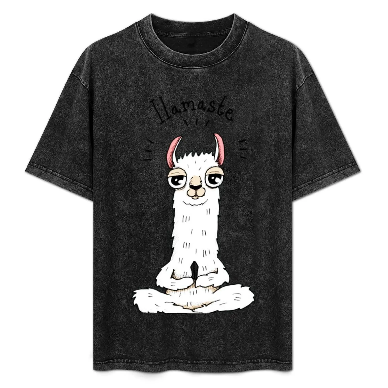 Llamaste Yoga T-Shirt Minimal Art Print T-Shirt
Llamaste Yoga T-Shirt Minimal Art Print T-Shirt