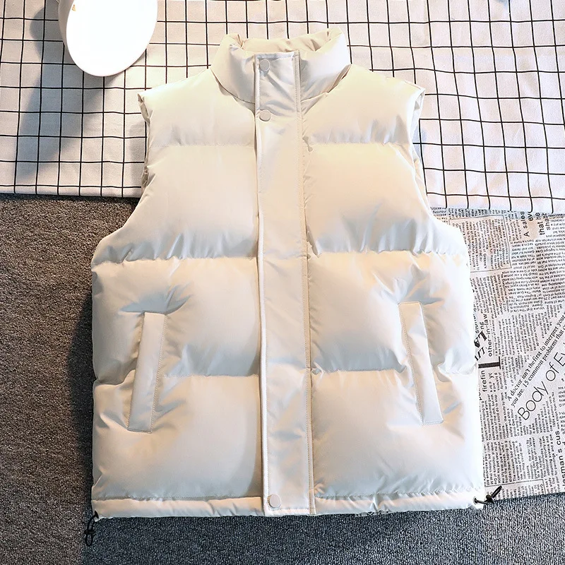 Autumn and Winter New Down Cotton Vest Cold Warm Loose Wear All-match Sleeveless Vest Vest Tide
Autumn and Winter New Down Cotton Vest Cold Warm Loose Wear All-match Sleeveless Vest Vest Tide