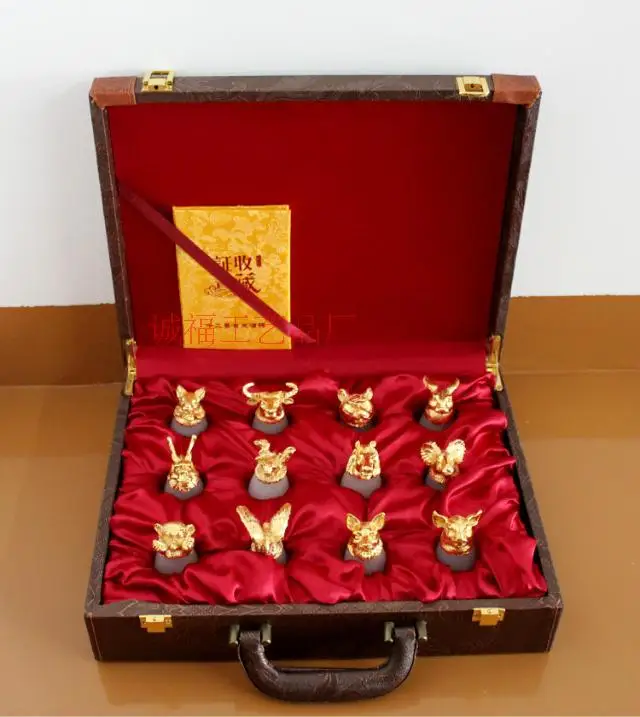 Chinese national treasure - National business gift- 2019HOME office TOP decoration ART -12 Chinese Zodiac gold jade Wine Glass
Chinese national treasure - National business gift- 2019HOME office TOP decoration ART -12 Chinese Zodiac gold jade Wine Glass