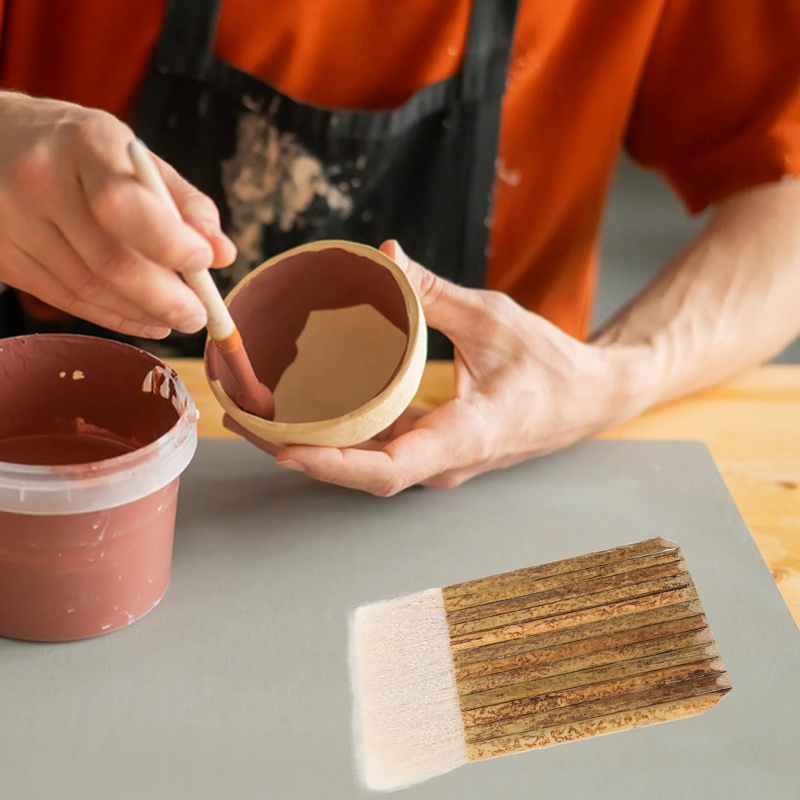 2Pcs Soft Bristle Hake Brushes Bamboo Handle Precise Calligraphy Sketching Watercolor Oil Acrylic Pottery Glue Wash Painting
2Pcs Soft Bristle Hake Brushes Bamboo Handle Precise Calligraphy Sketching Watercolor Oil Acrylic Pottery Glue Wash Painting