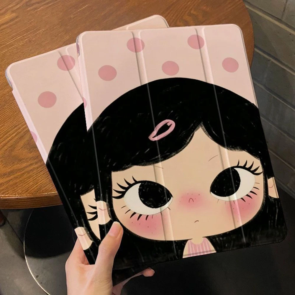 Cute Girl Pink Polka Dots New Tablet Case For iPad Pro 11 12.9in 13 M4 9.7 10.2 5/6th 7/8/9 10 11th MINI 6 7 Air 1 2 5 6 7 Case
Cute Girl Pink Polka Dots New Tablet Case For iPad Pro 11 12.9in 13 M4 9.7 10.2 5/6th 7/8/9 10 11th MINI 6 7 Air 1 2 5 6 7 Case