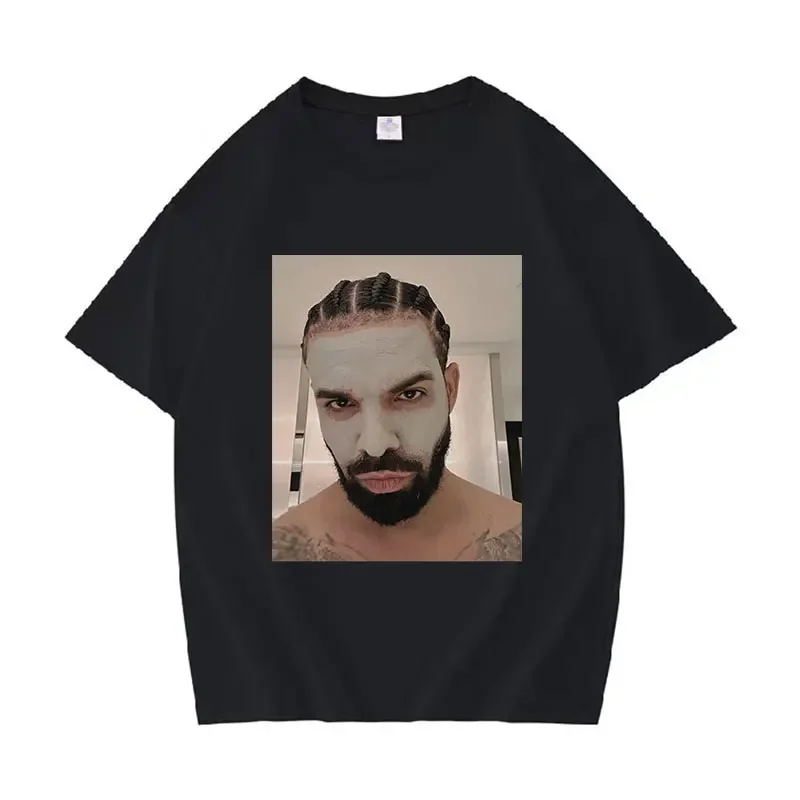 Unisex 100% Cotton Oversized T Shirts Streetwear Funny Drake Face Mask Graphic Tee Shirt Rap Men's Hip Hop Vintage Style T-shirt
Unisex 100% Cotton Oversized T Shirts Streetwear Funny Drake Face Mask Graphic Tee Shirt Rap Men's Hip Hop Vintage Style T-shirt