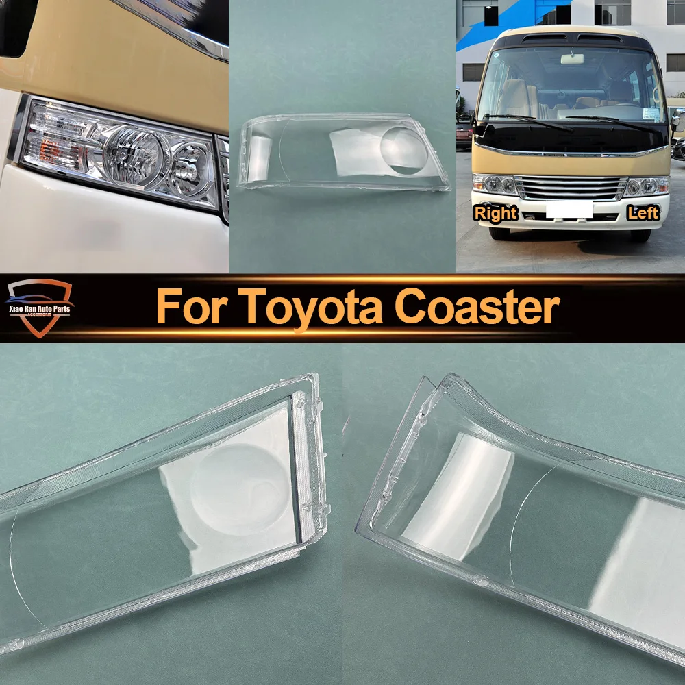 For Toyota Coaster Front Headlight Cover Transparent Lampshade Lamp Lens Headlamp Shell Plexiglass Auto Replacement Parts
For Toyota Coaster Front Headlight Cover Transparent Lampshade Lamp Lens Headlamp Shell Plexiglass Auto Replacement Parts