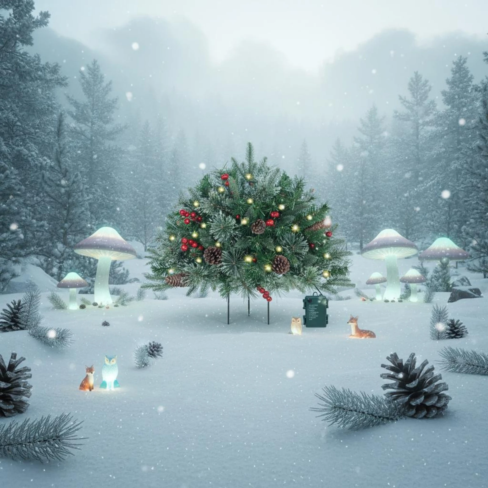 Half Round Christmas Tree Outdoor Use Christmas Yard Decoration Holiday Decor LED Lights Fade Resistant for Garden
Half Round Christmas Tree Outdoor Use Christmas Yard Decoration Holiday Decor LED Lights Fade Resistant for Garden