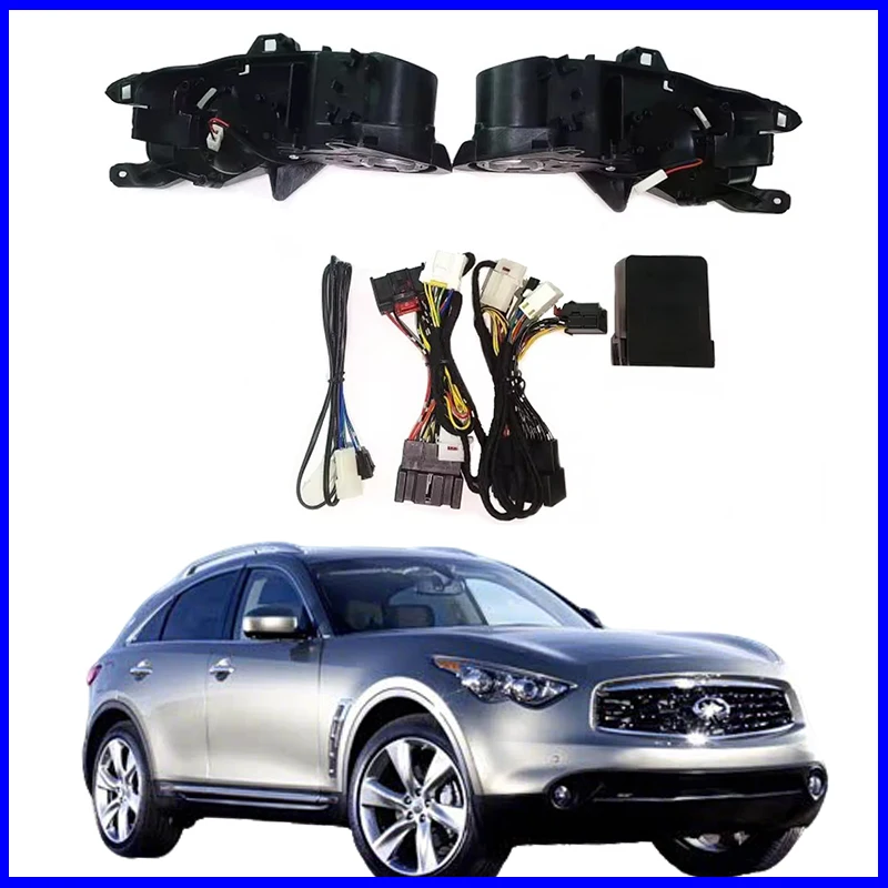 Для Infiniti FX50 2008 2009, авто интеллектуальный автоматический автомобиль, электрическое боковое зеркало заднего вида, складная система, комплект, аксессуары для модуля
Для Infiniti FX50 2008 2009, авто интеллектуальный автоматический автомобиль, электрическое боковое зеркало заднего вида, складная система, комплект, аксессуары для модуля