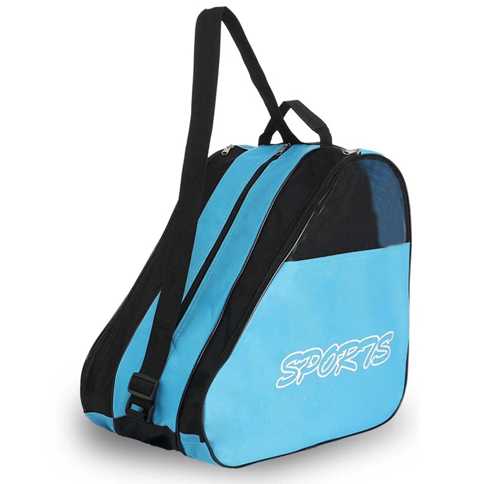 Ice Skate Storage Bag Large Nylon Skating Backpack for Figure and Roller Skates with Helmet Compartment
Ice Skate Storage Bag Large Nylon Skating Backpack for Figure and Roller Skates with Helmet Compartment