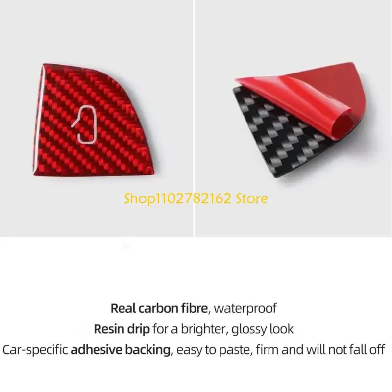 547B Anti Scratch Car Interior Door Switches Cover Carbon Fiber Texture for Select Mo
547B Anti Scratch Car Interior Door Switches Cover Carbon Fiber Texture for Select Mo