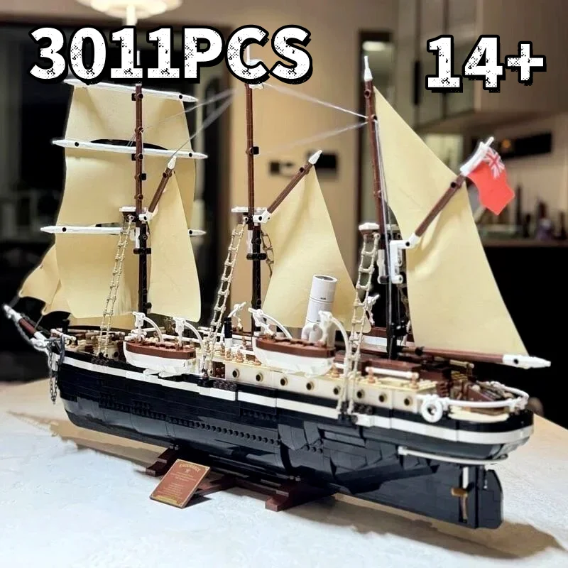 2025NEW Creative 10335 Legend Boat Durable Boat Model Building Block Kit Toys 3011 Pieces, Educational Toys, Christmas Gifts
2025NEW Creative 10335 Legend Boat Durable Boat Model Building Block Kit Toys 3011 Pieces, Educational Toys, Christmas Gifts