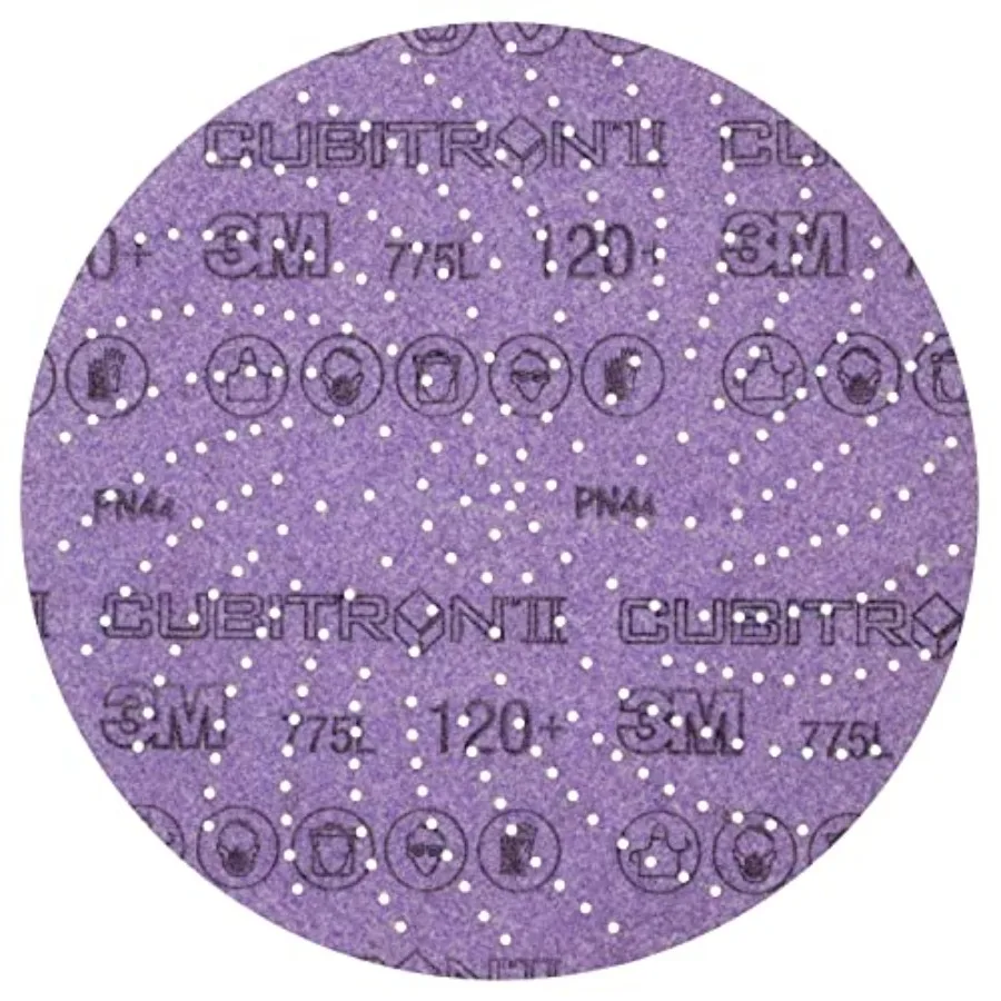 Xtract Cubitron II Hookit Clean Sanding Film Disc 775L, 80+, 5 in, Pack of 50 Hook and Loop Sanding Discs for Paint Preparation
Xtract Cubitron II Hookit Clean Sanding Film Disc 775L, 80+, 5 in, Pack of 50 Hook and Loop Sanding Discs for Paint Preparation