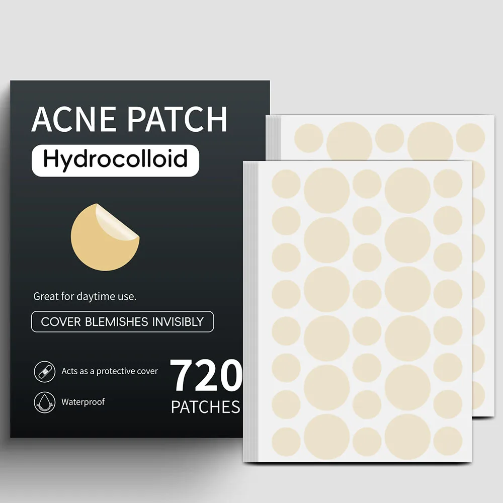 The new 720-piece large-sized transparent acne patch is gentle and non-irritating, fading acne and blackheads, and improving acn
The new 720-piece large-sized transparent acne patch is gentle and non-irritating, fading acne and blackheads, and improving acn